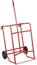 Sealey TP112 Mobile Drum Stillage 48 Gallon 205Ltr Horizontal Storage Dispensing view 2