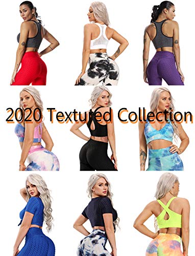 SEASUM Women's High Waist Yoga Pants Tummy Control Slimming Booty Leggings Workout Running Butt Lift Tights - Image 8