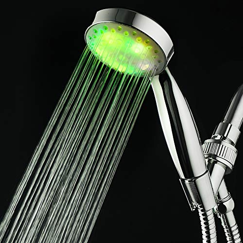 KAIREY Led Shower Head 7 Color Light Change Automatically Handheld