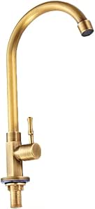 Prima05Sally Fregadero Grifo de Bronce Antiguo Cocina Grifo Giratorio