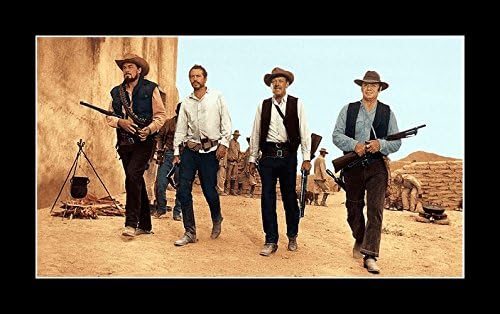 8 x 10 All Wood Framed Photo The-Wild-Bunch-Do-The-Walk