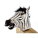 Latex Zebra Head Mask for Halloween Cosplay Costume Party