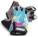 ZippyRooz Toddler & Little Kids Bike Gloves for Balance and Pedal Bicycles for Ages 1-8 Years Old. 8 Designs for Boys & Girls (Stars, Little Kids Medium (3-4))