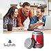 Insulated Thermos Food Jar - by Tasty Trails | 17 Ounce Stainless Steel Thermal Lunch Container | Hot or Cold Food Vacuum Flask | BPA-Free, Folded Spoon, Carrying Handle, Bonus Gift Recipe eBook