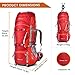MOUNTAINTOP 70L/75L Internal Frame Hiking Backpack