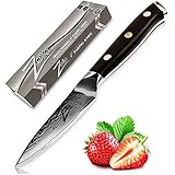 ZELITE INFINITY Paring Knife 4 inch - Best Quality Japanese VG10 Super Steel 67 Layer High Carbon Stainless Steel -Razor Sharp, Superb Edge Retention, Stain & Corrosion Resistant! Full Tang Ideal Gift