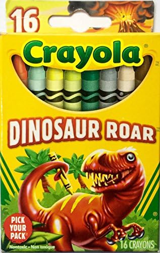 16 Crayola Dinosaur Roar