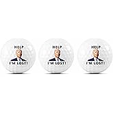Lymhy 3 Pack Biden Golf Balls Funny Confused Joe Biden Help I'm Lost Cute Novelty Golf Balls Gifts