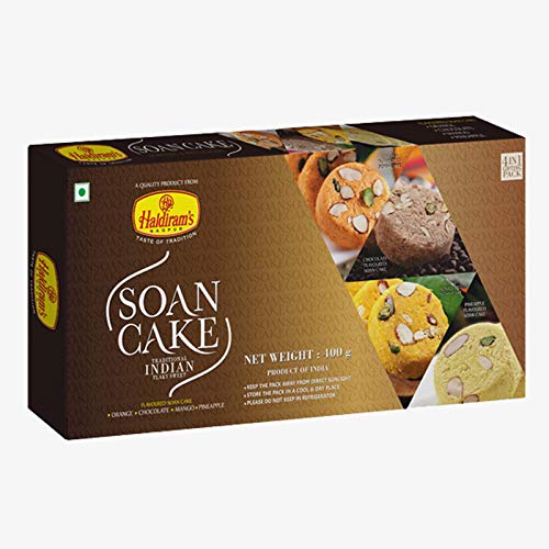 Haldiram's Nagpur Soan Cake Multi Flavour (400 g Each) - Pack of 2