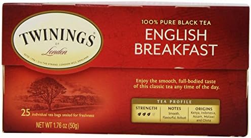Twining English Breakfast Tea 25 count