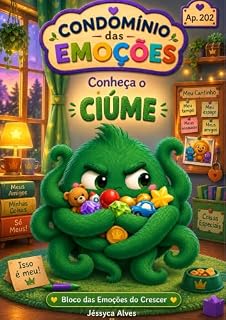 Livro Conheça o Ciúme: Um livro infantil para ensinar sobre ciúme, autoestima, compartilhamento, vínculos afetivos e inteligência emocional – Conheça seu Vizinho: ... Vizinho: Bloco das Emoções do Crescer 2)
