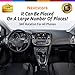 Car Phone Holder Truck Bracket Magnetic, GPS Holder - Adjustable 360 Degree Rotation for Air Vent Universal Car Mount Accessories Compatible For All Smartphones Cell Phone Devices 2019 Gift Black