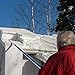 SNOWPEELER Classic Roof Rake for Snow Removal - 20 ft. Roof Snow Removal Tool - Snow Rake for House Roof - Snow Roof Rake - Snow Removal for Roof - Telescopic Heavy Duty Snow Shovel for Rooftop