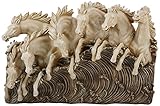 Design Toscano Neptune's Horses of the Sea Sculptural W