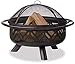 Uniflame WAD1009SP Oil Rubbed Outdoor Firebowl with Geometric Design primary