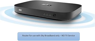 Sky Q Hub Wireless Router AC1600 Dual Band Gigabit Ethernet VDSL ADSL WiFi