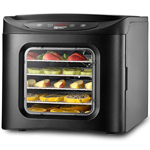 Magic Mill Food Dehydrator Machine Easy Setup, Digital Adjustable