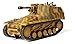 Forces of Valor German Self-Propelled Howitzer Wespe-Hugary Military Diecast Vehicle (1945), Scale 1:72