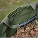 GearTaker Bulk Bags Canvas Garden Waste Bags Reusable and Collapsible Lawn Leaf Container 33 Gallons Super Sack with Handles (Army Green)