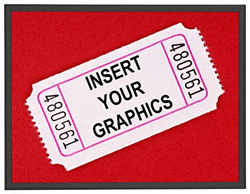 Poster Clip Frame 30 x 40 Inch Black Matte Finish Aluminum Metal Sign Holder – Snap Open Display for Quick Signage Changes