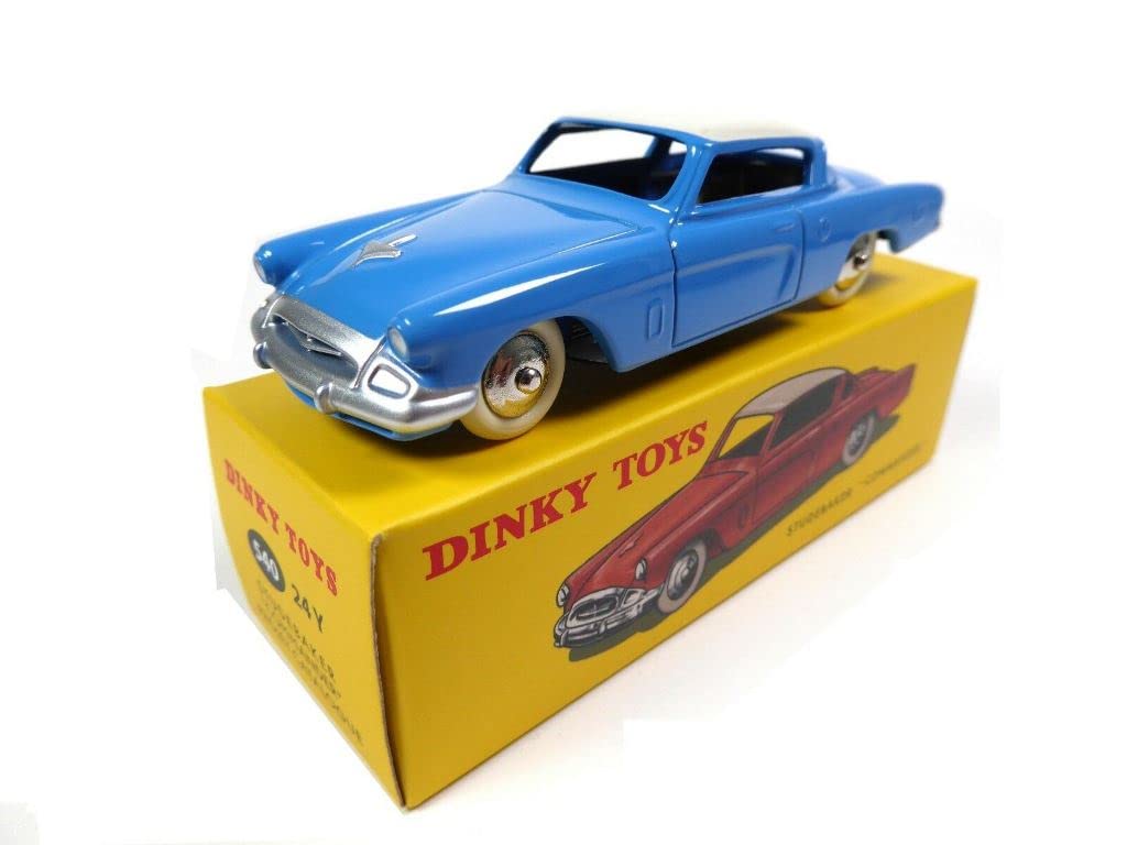 OPO 10 - Dinky Toys DeAgostini car compatible with Studebaker Commander blue color - 540-24Y