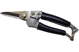 Goat Hoof Trimmers and Farrier Shears Versatile Hoof, Wire, and Pipe Cutting Tool for Livestock Silver (1pack) (1pack)