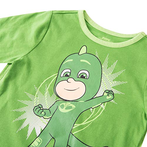PJ Masks Short Sleeve TShirt 2 Pack of PJMASKS Catboy & Gekko Short
