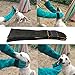 AOWPFVV Long Sleeve Thick Leather Animal Handling Glove Anti Scratch Protective Gloves for Training Dog Cat Bird Snake Parrot Lizard Wild Animals Reptiles,Bite Resistant Gloves(Large,23.6in)