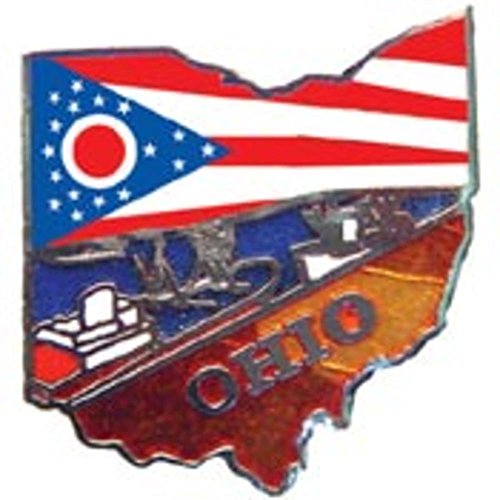 Ohio Map Pin 1"