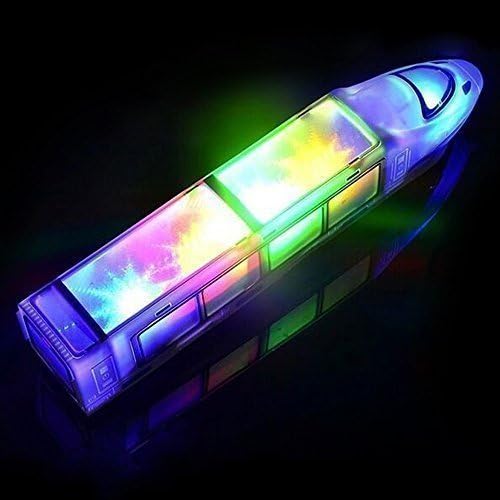 Electric Toy Train with Music and Flashing Lights. Attractive and Exciting Toy for Toddlers, Boys and Girls (Ages 3 yrs and up).