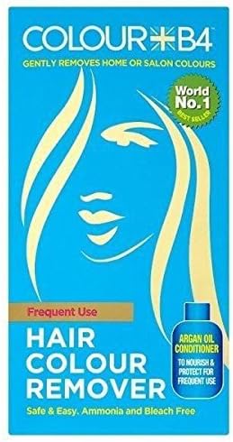 THREE PACKS of Colour B4 Hair Colour Remover Frequent Use