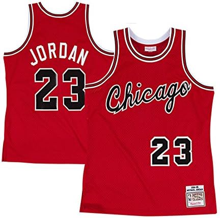 Jordan Adult #23 Hardwood Classics Rookie Red Road Jersey X-Large