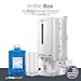 Mouthwash Dispenser Mini (White) - For GotFreshBreath Alcohol-free Mouthwash
