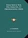 Essai Sur Le Vol Des Insectes, Et Observations (1822) - J. Chabrier