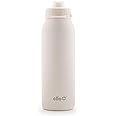 Ello Pop & Fill Stainless Steel Water Bottle with Quick Fill Technology, Double Walled Vacuum Insulated Metal, Leak Proof Locking Lid, Sip & Chug, BPA Free, Holiday Gift for Him Her, 22oz, 32oz, 40oz