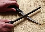 Rolson 24705 2 pc 150 mm File Set with Rubber Grips Flat and Half Round view 3