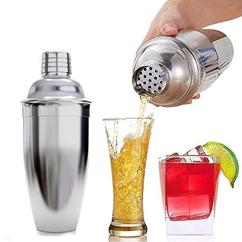 Getränkewerkzeuge Edelstahl Cocktail Shaker Mixer Wein Martini Boston Shaker for Barkeeper Drink Party Bar Werkzeuge… – Bild 3