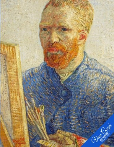 Van Gogh Notebook Collection: Artist Journal/Diary, Wide Ruled, 100 Pages, 8.5 x 11, Composition Book (Volume 17)