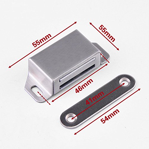 Mike Home Magnetic Cabinet & Door Latch Catch Cabinet Hardware Fittings Set of 5