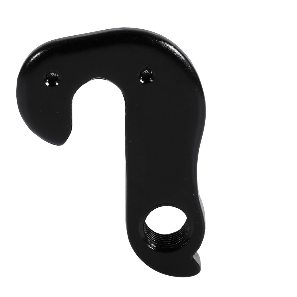 Rear Mech Hanger,2pcs Rear Derailleur Hanger Mountain Road Bike Gear Hanger Aluminium Alloy Rear Gear Mech Frame Tail Hook Dropout Adapter with Nuts replacement for ycle Bikes Cycling(4#)