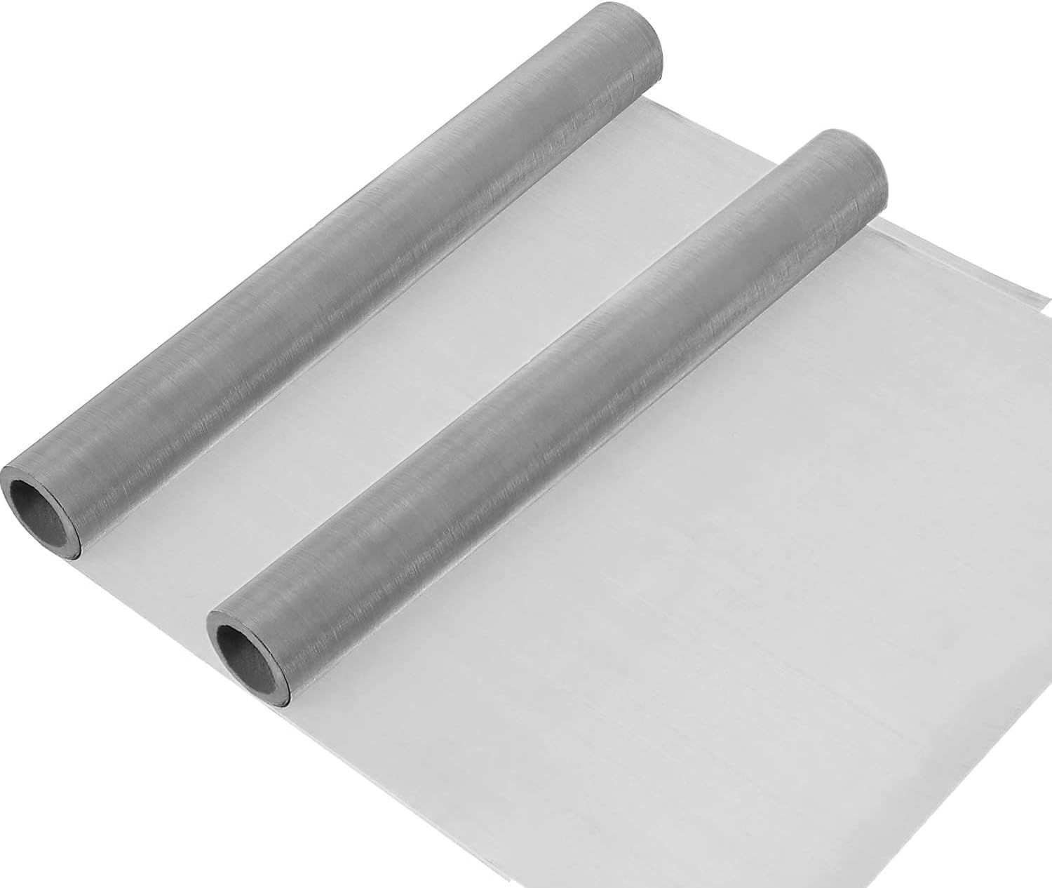 Wire Mesh, 2 Rolls 30x100cm (12"x39.4") - 304 Stainless Steel 120 Mesh Woven Screen for Fine Pest Protection, Air Vent Covers, Filters, Security & DIY Crafts