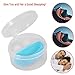 Advanced Anti Snoring and Sleeping Breath Aid Device Air Purifier Silicone Nose Clip, Nasal Dilator Relieve Stuffy Nose, 2Pcs (Blue)