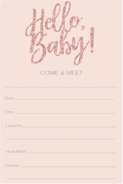 baby shower after birth