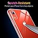 ESR Mimic Tempered Glass Case for iPhone XR, 9H Tempered Glass Back Cover [Mimics the Glass Back of the iPhone XR][Scratch-Resistant] + Soft Silicone Bumper [Shock Absorption] for the iPhone XR, Clear