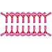 RAYCorp 1935 3-Blades (1.9x3.5x3) Propellers. 16 Pieces(8CW, 8CCW) Pink - Polycarbonate 1.9-inch Tri Blades Micro Quadcopters & Multirotors Props + Battery Strap
