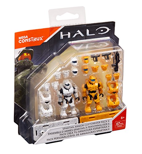 Mega Construx Halo Spartan Armor Customizer Pack Building Set