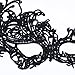 Mcupper-Women Girl Sexy Lace Eyes Mask for Halloween Masquerade Party Fancy (Black)