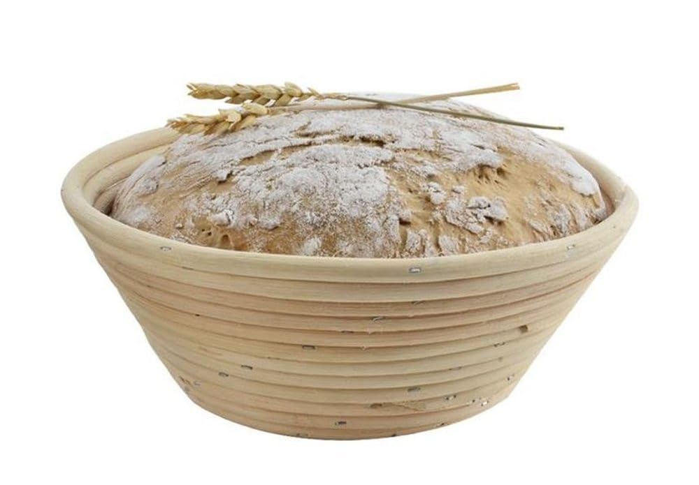 Masterproofing Round Bread Basket 20cm - 20cm Ratan