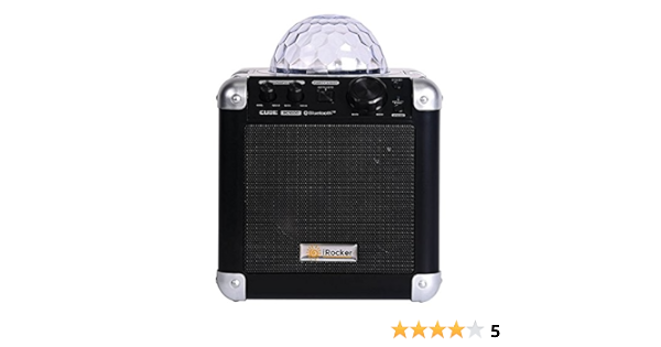 irocker portable bluetooth karaoke machine