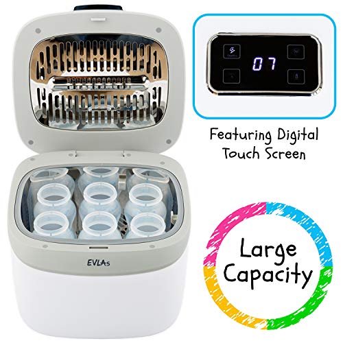 Bottle Sterilizer and Dryer | UV Baby Bottle Sanitiser | Hospital Strength Sterilizer Using UV Light | Sterilizes Anything in Minutes with No Cleaning Required | Touch Screen Control | FCC Approved - Thumbnail 4